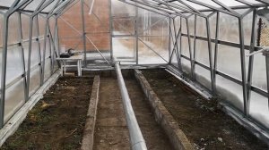 Окончание и доработка теплицы из профиля для гипсокартона 6-я часть