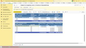 Отчет по лицевому счету для сверки с Казначейством