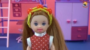 Беременная кукла с коляской и щенком. Игровой набор / Pregnant doll with a puppy. Game set for girl