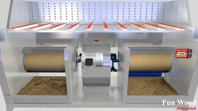 Аспирационный стол DUST TABLE смотреть онлайн