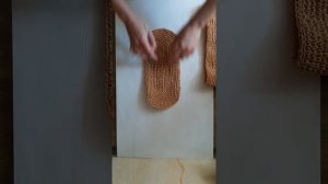 Сумка из рафии. начинаем вязать