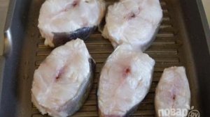 Зубатка на гриле