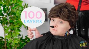 ЧЕЛЛЕНДЖ «100 СЛОЕВ»! || Эпичные идеи с едой, одеждой и лаком для волос от 123 GO! BOYS