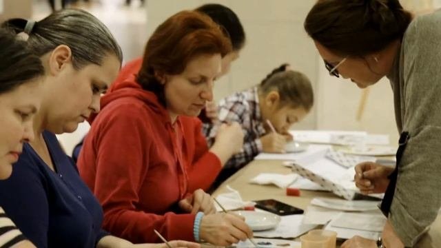 Мастер-класс росписи по фарфору от Императорского фарфорового завода