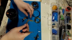 Ремонт объектива Canon 18-55mm - замена шлейфа автофокуса