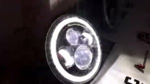 Фара светодиодная led Нива Уаз 7 дюймов Платина Арт 2692