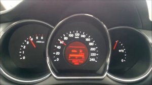 KIA CEE`D 1.6 CRDi 16V 0-100km/h acceleration on dry, with TC