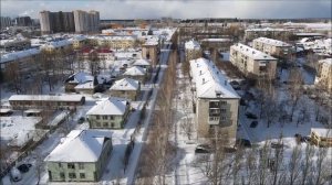 Верхняя Пышма. Район 12 км. с высоты птичьего полёта
