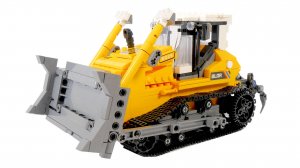 Собираем Бульдозер из LEGO - конструктор XINGBAO XB- 03039 Bulldozer