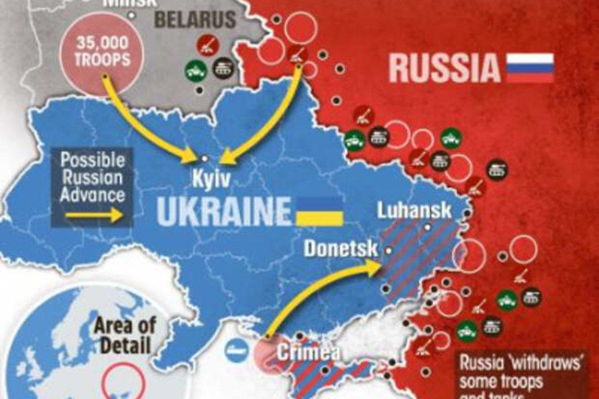 Когда рф победит украину. Карта нападения России на Украину. Карта нападения России на Украину 2022. План атаки на Украину. Схема нападения России на Украину.