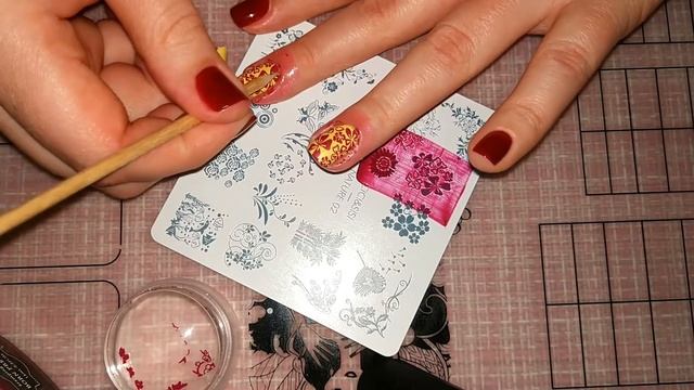 НЕ зимний стемпинг - дизайн смотреть онлайн