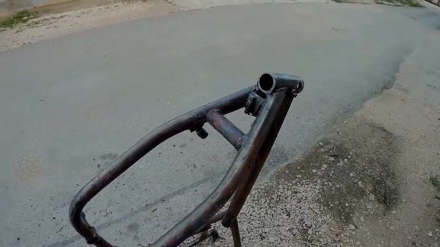 Проект Днепр 666: #8 Рама: удаляем старую краску смотреть онлайн