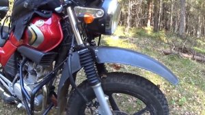 Сделал из YAMAHA YBR125 эндуро! Почти...