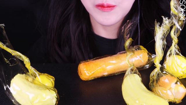 ASMR HOW TO MAKE ✨TWIST POKET TANGHULU 꽈배기 비닐탕후루 만들기 먹방! 주머니 탕후루, 포켓 탕후루, VINYL TANGHULU MUKBANG смотреть онлайн