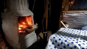 Отдых в беседке с камином