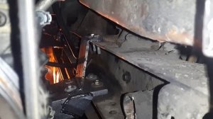 Свап Газели: установка усилителя левого лонжерона