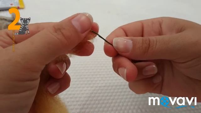 3 способа свалять хвост мышке. М.К. Как я делаю хвостики валяным игрушкам. Мастер-класс Анна Юшкiна