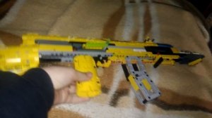 Обзор автомата АК 74 из лего техник