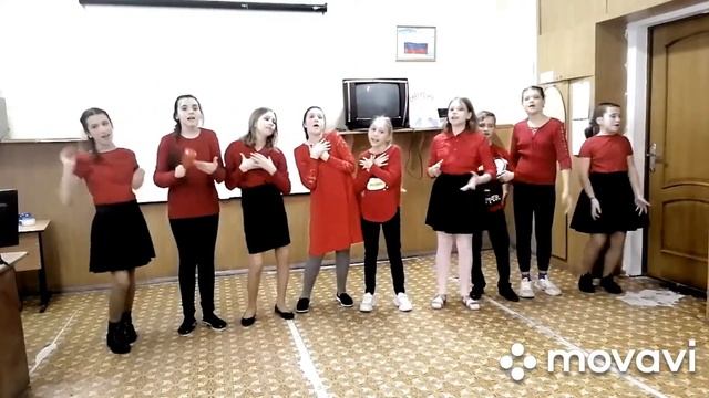 ансамбль домажоринки.Песня: "Веснушки для мамы" смотреть онлайн