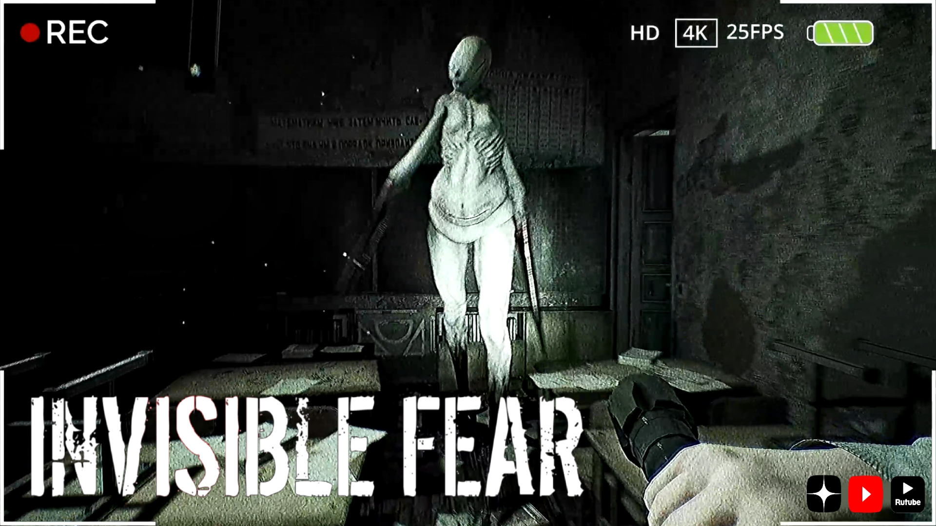 Невидимый страх • Invisible Fear геймплей прохождение
