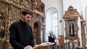 Житие св.преподобного Пахомия Великого. Читает послушник Максим Федик .