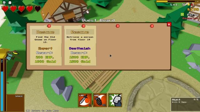 Roblox Hidden Gems | Dungeon Slayer смотреть онлайн