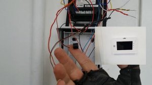 Установка видео домофона с отпечатком пальца