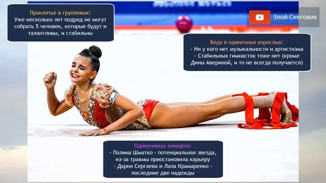 УЖАСЫ Художественной Гимнастики - Отсутствие ДУШИ в выступлениях и слабые групповые смотреть онлайн