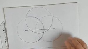 Как построить две взаимно перпендикулярные прямые с помощью циркуля