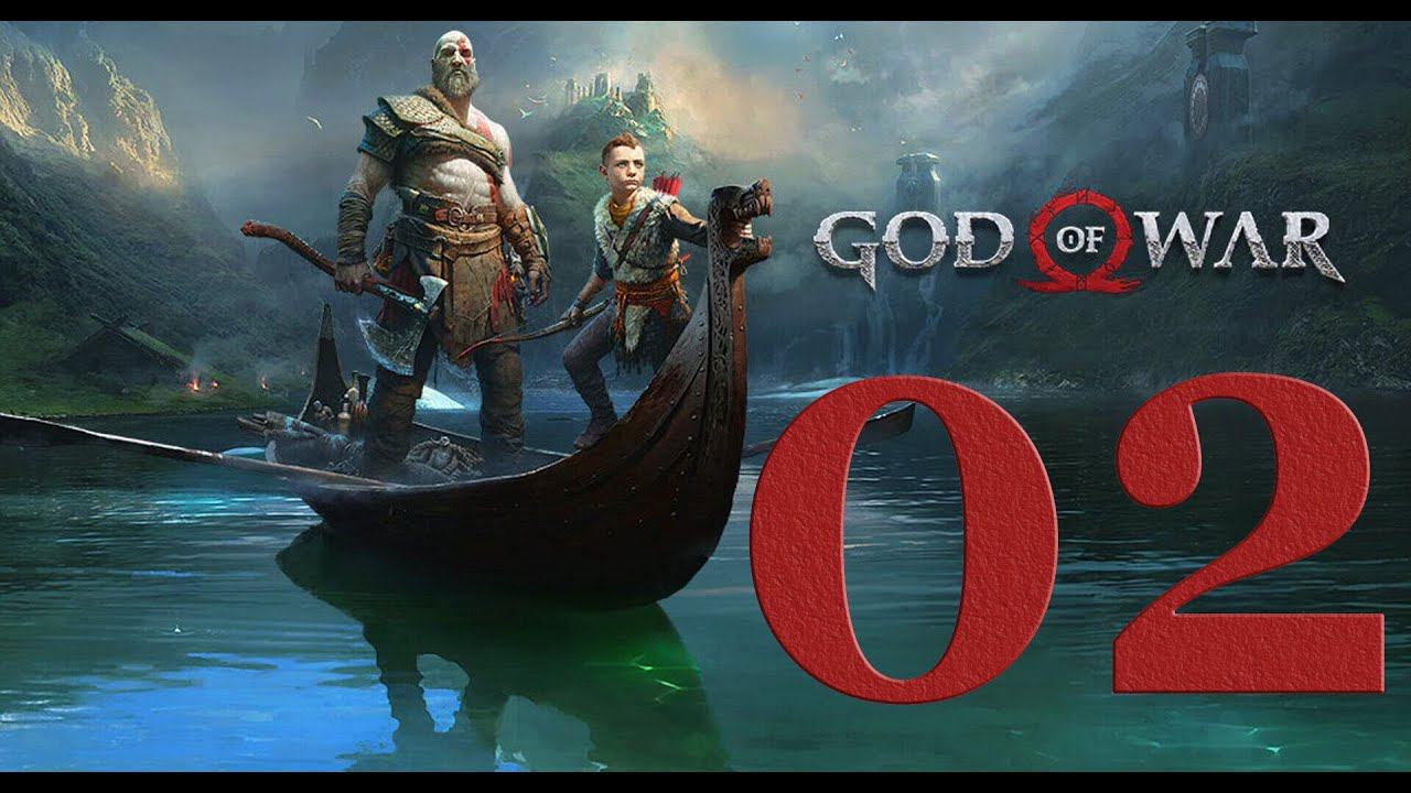 God of War 4 (2018). Серия 02 (Отмеченные деревья - окончание. Путь к горе)