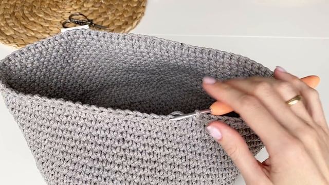 ?СТИЛЬНАЯ ЛЕТНЯЯ СУМКА?! СУМКА КРЮЧКОМ ИЗ ШНУРА/ДЖУТА/ПРЯЖИ! СУМКА КРЮЧКОМ