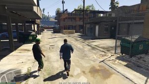 GTA 5 Угон байка вместе с Ламаром Франклин 2 миссия