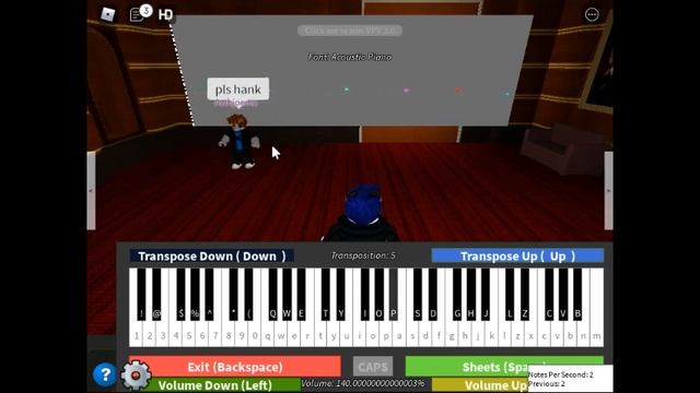 roblox Piano Visualizations // Tokyo Ghoul // смотреть онлайн