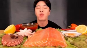 ‼️‼️‼️????ПОЕДАНИЕ ЛОСОСЯ И МОРЕПРОДУКТОВ‼️‼️‼️