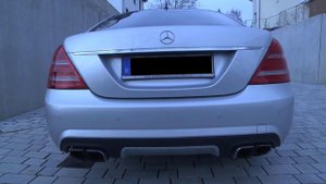 Mercedes S 63 AMG (W221) model 2011 sound