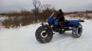 Трицикл на ободрышах