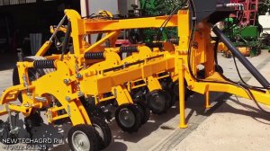 Striptill культиватор с гидравлическим изменяемым междурядьем