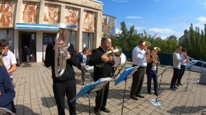 Новоминская | День станицы | Духовой оркестр | часть 5