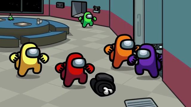 Among Us distraction dance animation 1 hour смотреть онлайн