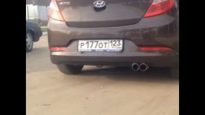 Разгон#выхлоп#солярис#корейцывалят