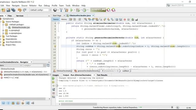 Eliminar decimales en java смотреть онлайн