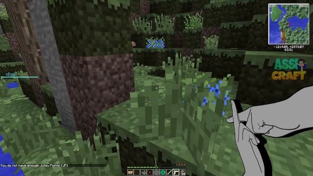 МАЙНКРАФТ: НАРУТО #1 - КЛАН ДЖУГО (ВЫЖИВАНИЕ НА СЕРВЕРЕ) MINECRAFT NARUTO MOD