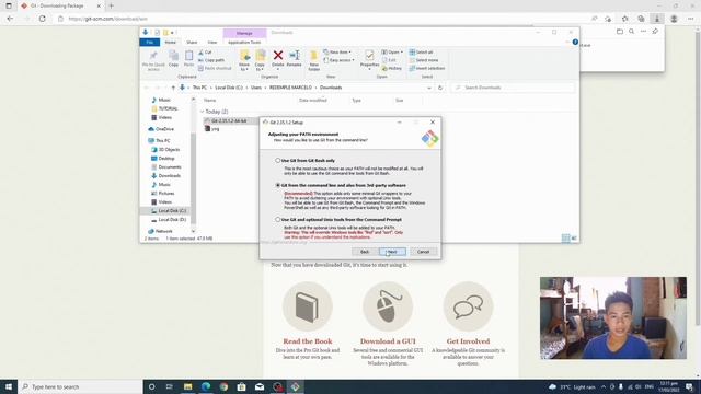 How Install GIT Bash on Desktop | Tagalog смотреть онлайн