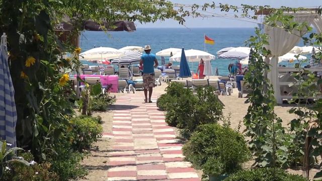 CLEOPATRA GOLDEN BEACH OTEL Alaaddin Beach Hotel Пляж Клеопатры в Алании Kleopatra beach ziminvideo