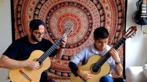 Riverside Guitar Duo || Prelude and Fugue in A Minor - Mario Castelnuovo Tedesco