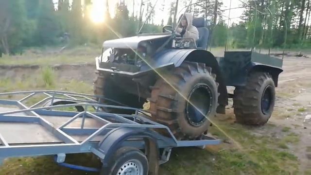 Погрузка вездехода на, прицеп платформу смотреть онлайн