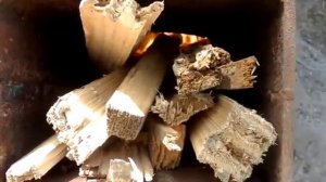 Печь ракета  самоделка