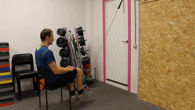 Сгибание ноги с верхнего блока смотреть онлайн