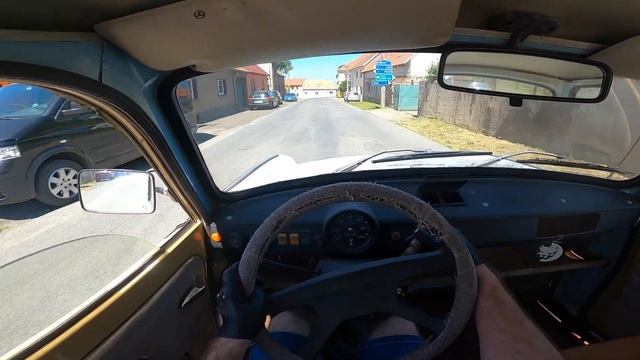 1986 Trabant 601 | POV test drive | #DrivingCars смотреть онлайн