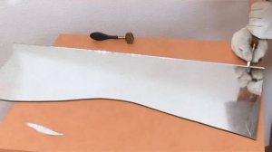 Как резать зеркала (зеркальные элементы витражи для картин)